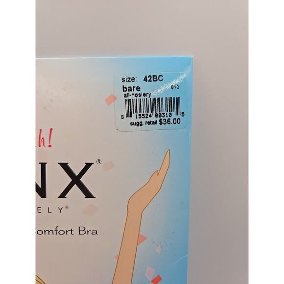 Spanx Brallelujah Revolutionary Bra Wireless Smooth Back Size 42BC Bare NEW - Picture 2 of 4